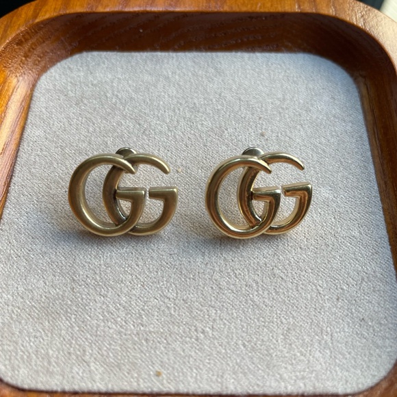 Gucci Jewelry - Gucci GG logo earrings